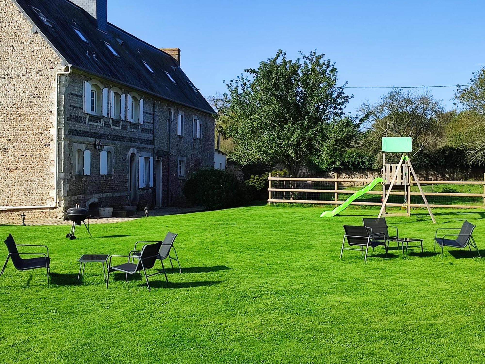 Gites Et Spa - Manoir Des Falaises Saint-Jouin-Bruneval Exterior foto